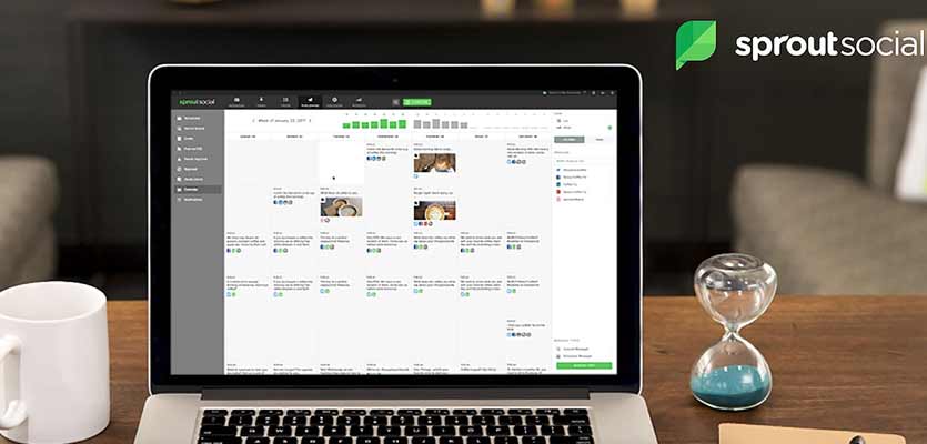 sprout social working with easyMarketing